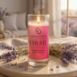 Bougie parfumée "Fruité" au cire de soja 100% naturelle