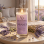 Bougie parfumée "Lavande" au cire de soja 100% naturelle